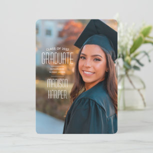 Anúncios de graduação Azul do deserto