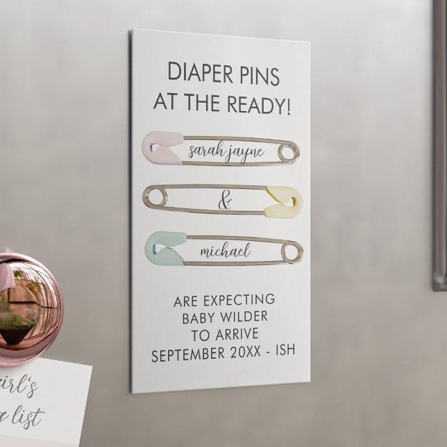 Anúncios De Gravidez Magnética 25 Mini Cartões Pk (Criador carregado)