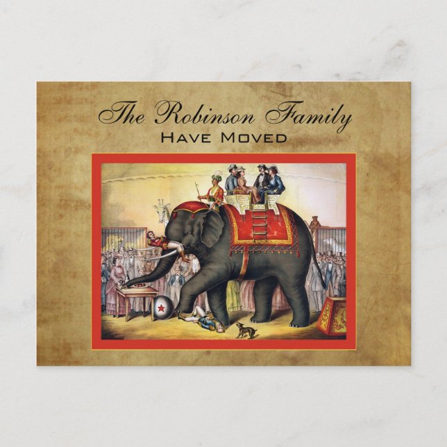 Anúncios de Movimentação de Vintage (Frente)