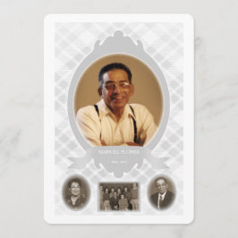 anúncios do memorial de fotos da família