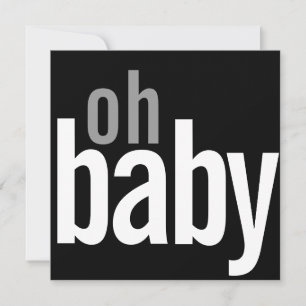 Anúncios modernos do nascimento do cartão com