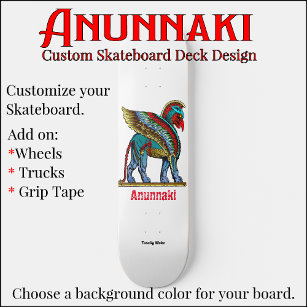 Anunnaki - Skateboard Personalizada