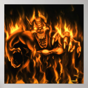 ao fogo: Poster 38x38