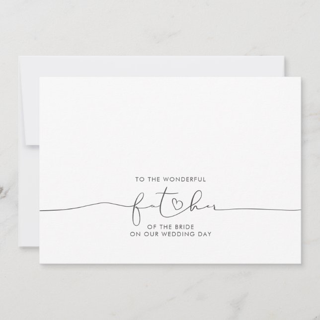 Ao maravilhoso Pai da Mensagem da Noiva (Frente)