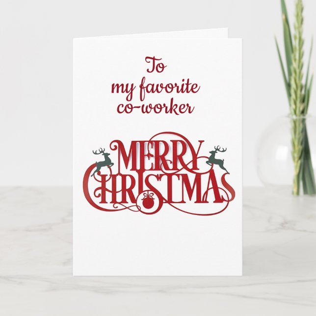 **AO MEU CARTÃO DE FERIADO DE COLABORADOR FAVORITO (Frente)