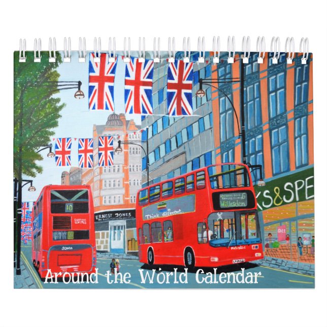 Ao redor do calendário mundial (Capa)