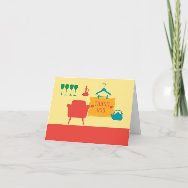 Ao Redor Do Cartões de agradecimentos (Frente)