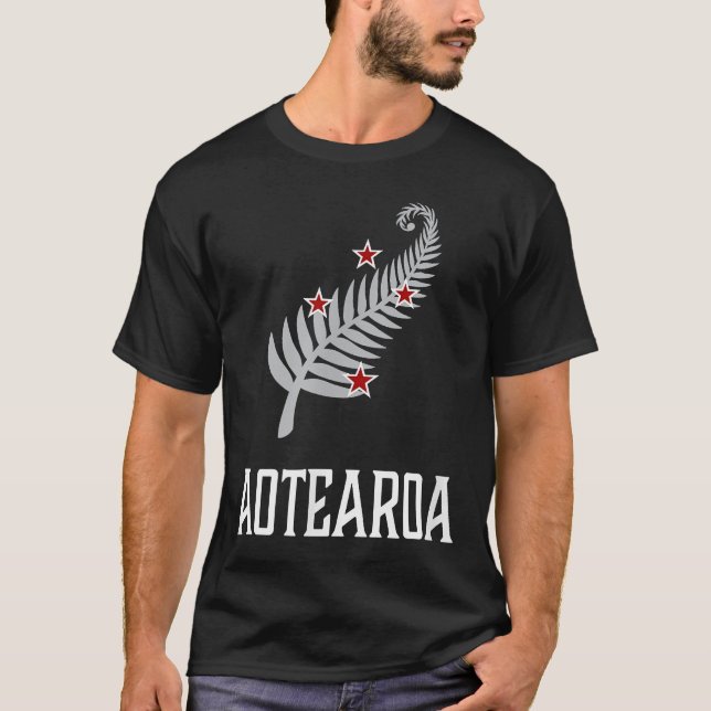 Aotearoa, Nova Zelândia - Camiseta Zealander Kiwi (Frente)
