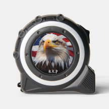 *~* AP27 EUA Bandeira Bald Eagle Patriótica