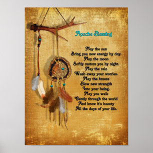 Apache Blush Dreamcatcher poster