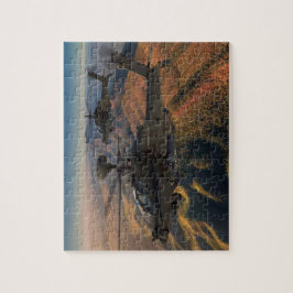 Apache Helicopter Quebra-cabeça