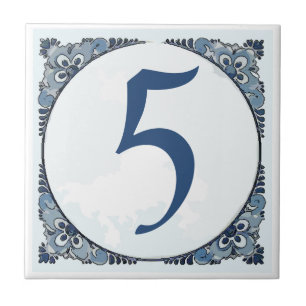 Apagar o Azulejo nº 5, Números de Casa, alterar o