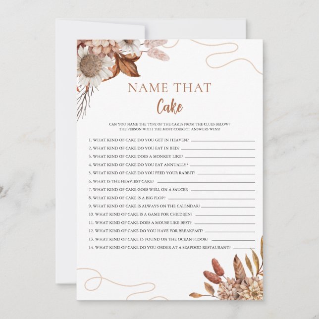 Apaixonados | Nome Do Jogo Do Chá de panela De Bol (Frente)