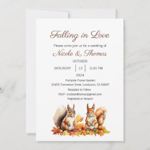 Apaixonando Convite para Casamento, Queda do Amor