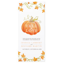 Apaixonar o programa de casamento de abóbora aquát