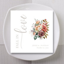 Apaixone-se por Esses Guardanapos de Casamento Per