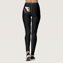 Apanhei-Te O Jogo Leggings Negros Escondidas Sob O