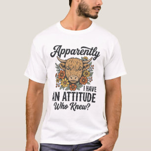 Aparentemente Eu Tenho uma Camisa de Vaca das Terr