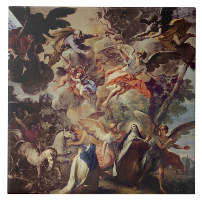 Aparição de St Joseph a St Theresa (Frente)