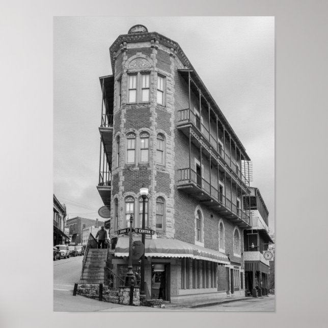 Apartamentos Flatiron Eureka Gryscale Poster (Frente)