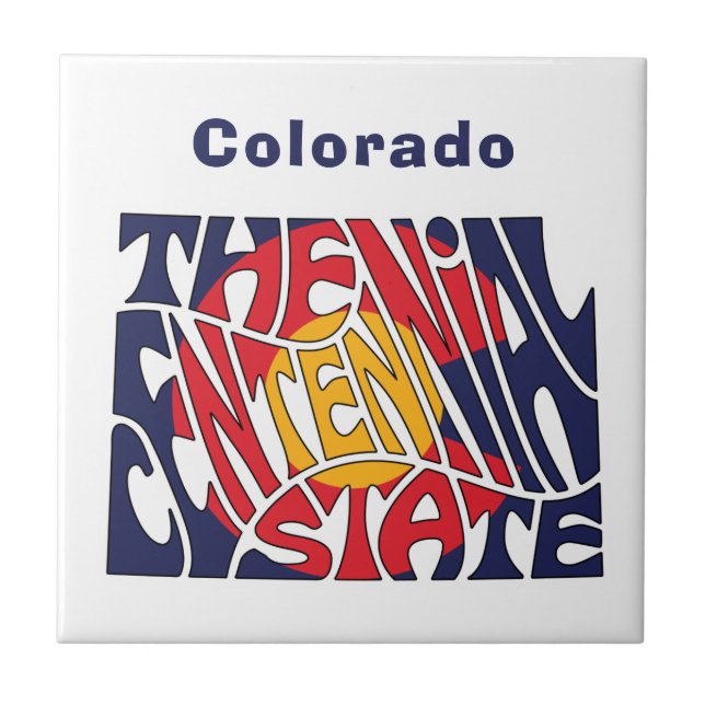 Apelido Word Art do Colorado (Frente)
