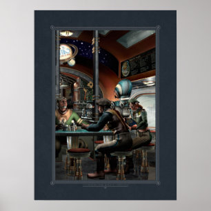 Apenas ao redor do poster do canto (18x24")