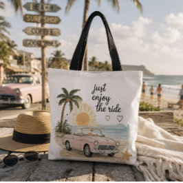 Apenas Aproveite A Viagem Bolsa Tote Praia