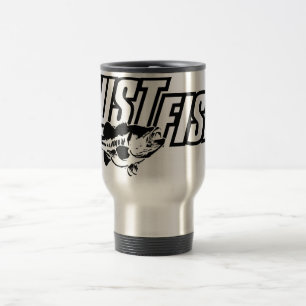 Apenas caneca de viagem dos peixes