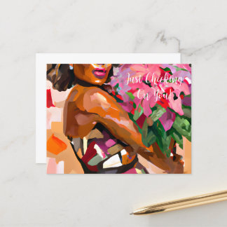 Apenas Checando Seu Cartão Postal