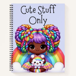 Apenas Coisas Bonitas - Arco-Íris Kawaii Azul