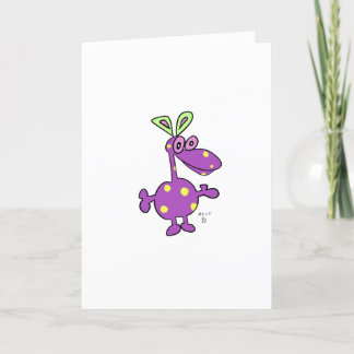 Apenas dizendo cartão de saudação