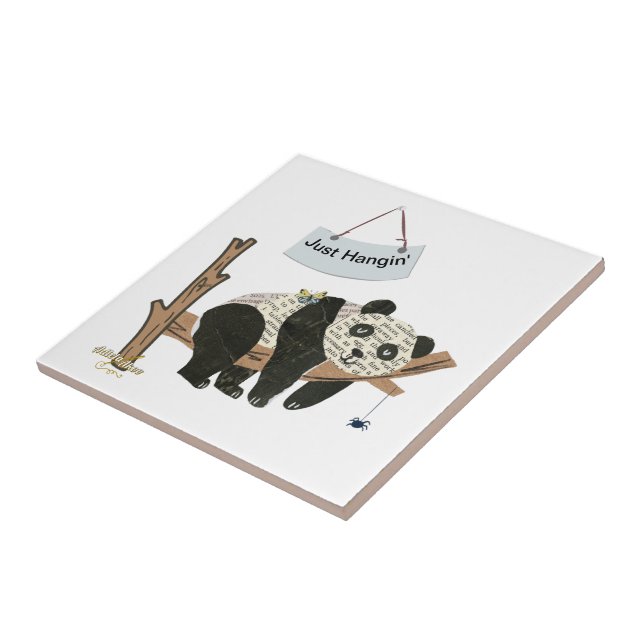 Apenas enforcando Azulejo cerâmico - Adiela Akoo (Lateral)