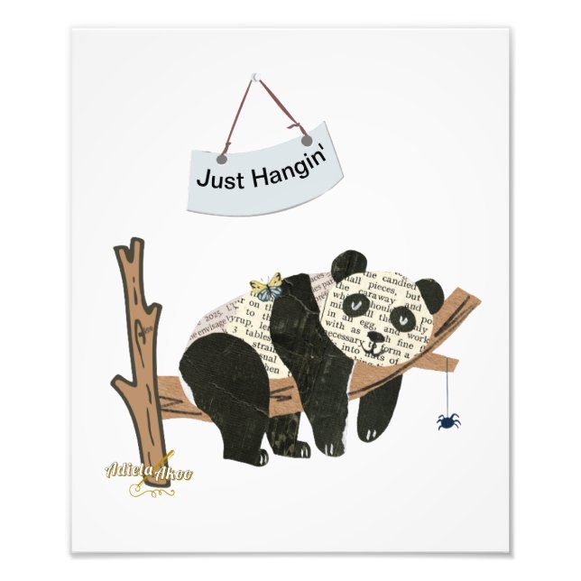 Apenas enforcando Impressão de fotos - Adiela Akoo (Frente)