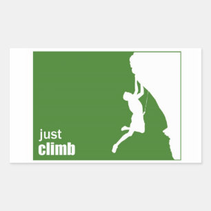 Apenas etiqueta da escalada