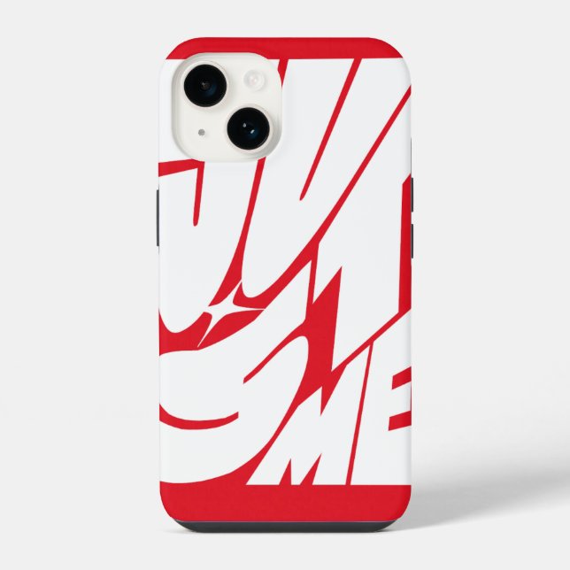 Apenas Eu - Capinha de iPhone Vermelha (Verso)