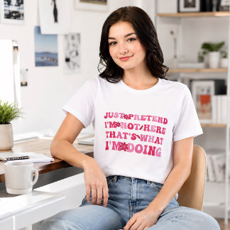 Apenas Finja Que Não Estou Aqui Humor de Introvert