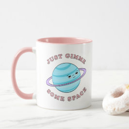 Apenas Gimme alguns espaça a caneca bonito e