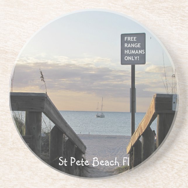 Apenas Humanos de Livre Alcance! Porta-copos (Frente)