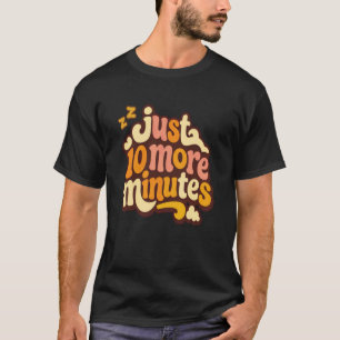 Apenas Mais 10 Minutos Camisa Noturna Coruja Notur