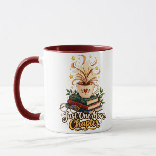 Apenas Mais Um Capítulo Caneca de Café e Livros Ac