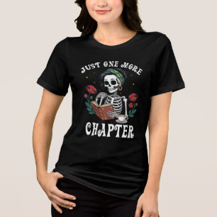 Apenas Mais Um Capítulo Skeleton Book Lover Design