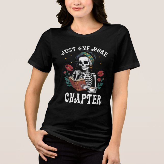 Apenas Mais Um Capítulo Skeleton Book Lover Design (Frente)