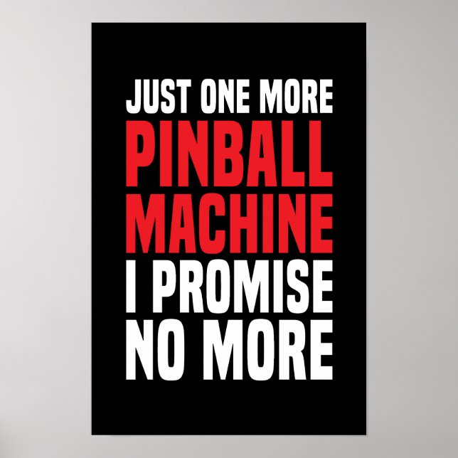 Apenas Mais Um Poster Pinball Machine #20 (Frente)