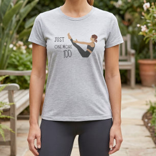 Apenas Mais Uma Camiseta de Treino de Pilates Cent