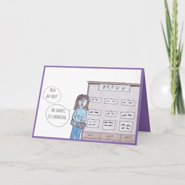 Apenas Navegando no Cartão de Aniversário (Frente)