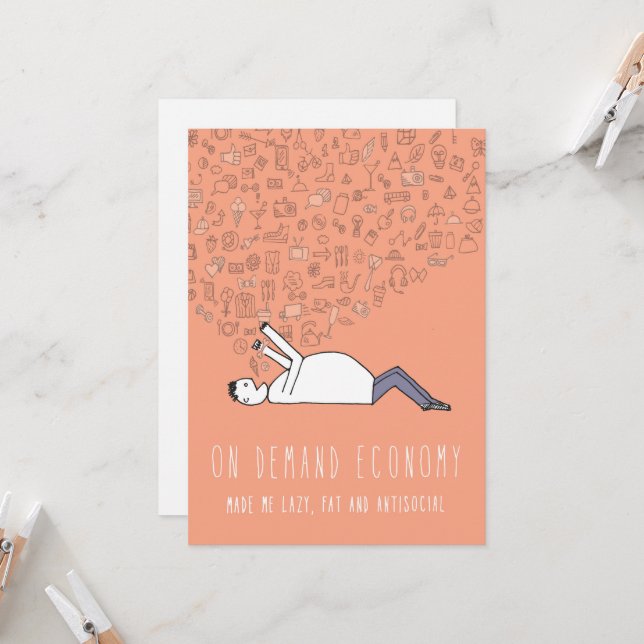 Apenas no Cartão de Saudação do Vale do Silício: S (Frente/Verso In Situ)