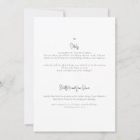 Apenas o Convite Detalhado de Casamento de Nós Doi