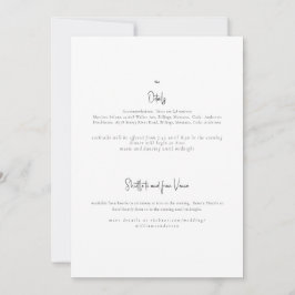 Apenas o Convite Detalhado de Casamento de Nós Doi