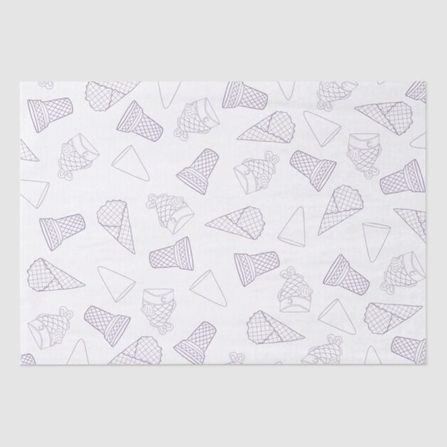 Apenas Papel de Tecido Roxo  (Frente )