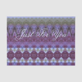 Apenas Para Você Elegantemente Projetado Papel Tec